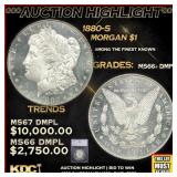 ***Major Highlight*** 1880-s Morgan Dollar $1 ms66