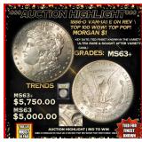 ***Major Highlight*** 1886-o Morgan Dollar Vam-1A1