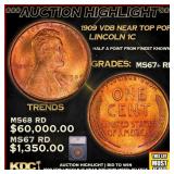 ***Major Highlight*** 1909 VDB Lincoln Cent Near T