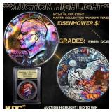 1973-s Silver Proof Eisenhower Dollar Steve Martin