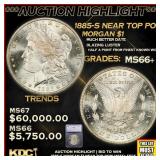***Major Highlight*** 1885-s Morgan Dollar Near To