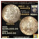 ***Major Highlight*** 1886-o Morgan Dollar $1 Choi