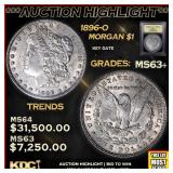 ***Major Highlight*** 1896-o Morgan Dollar $1 Sele