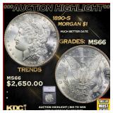 ***Major Highlight*** 1890-s Morgan Dollar $1 ms66