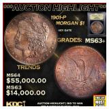 ***Major Highlight*** 1901-p Morgan Dollar $1 Sele