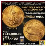 ***Major Highlight*** 1914-d Gold St. Gaudens Doub