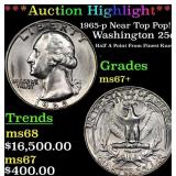 ***Auction Highlight*** 1965-p Washington Quarter