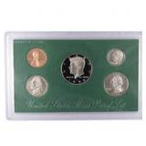 1998 United States Mint Proof Set 5 coins No Outer