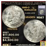 ***Major Highlight*** 1888-o Morgan Dollar $1 ms67