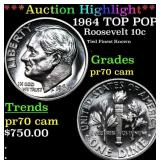 ***Auction Highlight*** 1964 Proof Roosevelt Dime