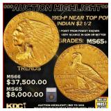 ***Major Highlight*** 1913-p Gold Indian Quarter E