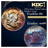 1951-p Franklin Half Dollar Steve Martin Collectio