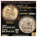 ***Major Highlight*** 1854-o Seated Half Dollar 50