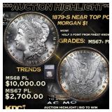 ***Auction Highlight*** 1879-s Morgan Dollar Near