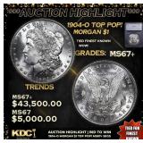 ***Auction Highlight*** 1904-o Morgan Dollar TOP P