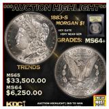 ***Major Highlight*** 1883-s Morgan Dollar $1 Choi