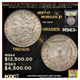 ***Major Highlight*** 1897-o Morgan Dollar $1 Sele