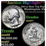 ***Auction Highlight*** 1967-p Washington Quarter