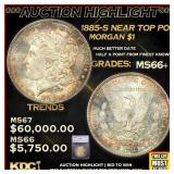 ***Major Highlight*** 1885-s Morgan Dollar Near To