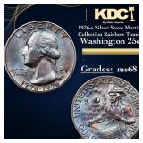 1976-s Silver Washington Quarter Steve Martin Coll