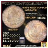 ***Major Highlight*** 1885-s Morgan Dollar Near To