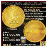 ***Major Highlight*** ULTRA RARE! 1853 900 Thous $