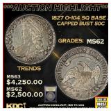 ***Major Highlight*** 1827 Capped Bust Half Dollar