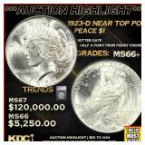***Major Highlight*** 1923-d Peace Dollar Near Top