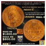 ***Major Highlight*** 1902 Indian Cent S-4/FS-401