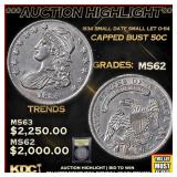 ***Major Highlight*** 1834 Capped Bust Half Dollar