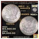***Major Highlight*** 1886-o Morgan Dollar $1 Sele