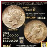 ***Major Highlight*** 1921-p Peace Dollar $1 Choic