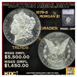***Major Highlight*** 1879-s Morgan Dollar $1 ms65