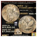 ***Major Highlight*** 1929-d Standing Liberty Quar