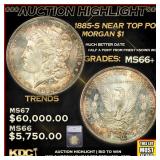 ***Major Highlight*** 1885-s Morgan Dollar Near To