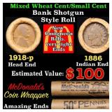 Small Cent Mixed Roll Orig Brandt McDonalds Wrappe