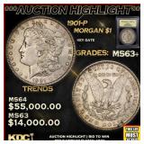 ***Major Highlight*** 1901-p Morgan Dollar $1 Sele