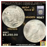 ***Major Highlight*** 1923-p Peace Dollar $1 ms67