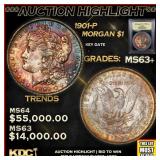 ***Major Highlight*** 1901-p Morgan Dollar $1 Sele