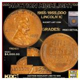 ***Major Highlight*** 1955/1955 DDO Lincoln Cent 1