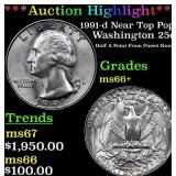 ***Auction Highlight*** 1991-d Washington Quarter
