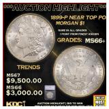 ***Major Highlight*** 1899-p Morgan Dollar Near To