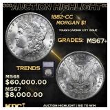 ***Auction Highlight*** 1882-cc Morgan Dollar $1 m