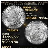 ***Auction Highlight*** 1902-s Morgan Dollar 1 Gra