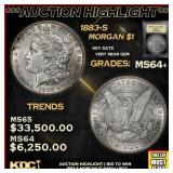 ***Major Highlight*** 1883-s Morgan Dollar $1 Choi