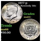 1977-p Kennedy Half Dollar 50c Grades GEM+ Unc