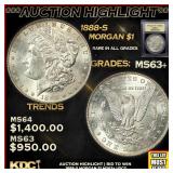 ***Major Highlight*** 1888-s Morgan Dollar $1 Sele