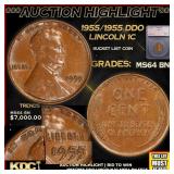 ***Major Highlight*** 1955/1955 DDO Lincoln Cent 1
