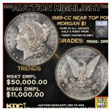 ***Major Highlight*** 1885-cc Morgan Dollar Near T