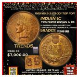 ***Major Highlight*** 1869/69 Indian Cent S-3/FS-3